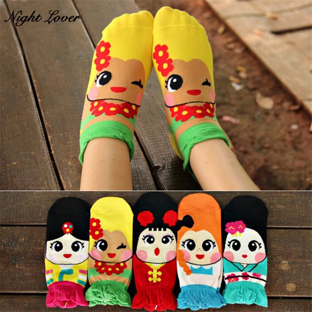 Чорапки с 3 Д щампа