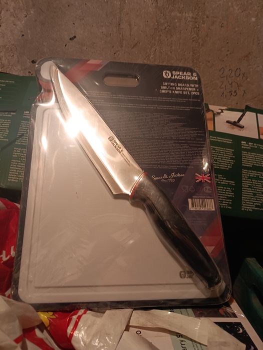 Кухненски нож дъска-30лв