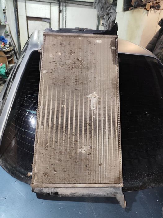 Радиатор с вентилятором ауди 80 б3