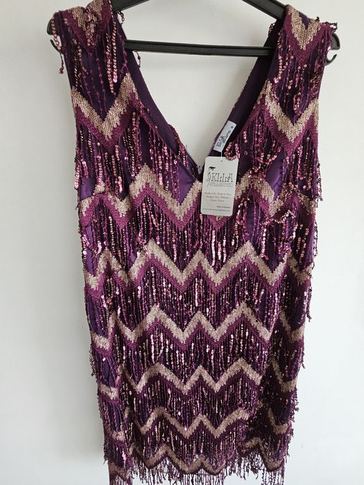 Rochie de ocazie cu paiete 36 - S