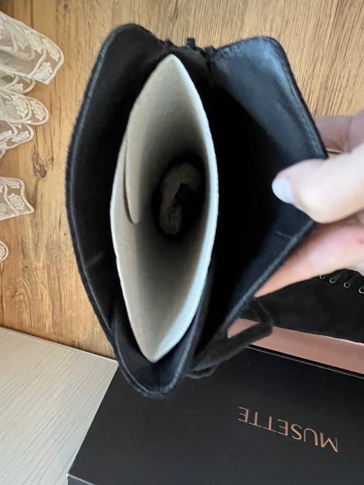 Cizme piele intoarsa Musette