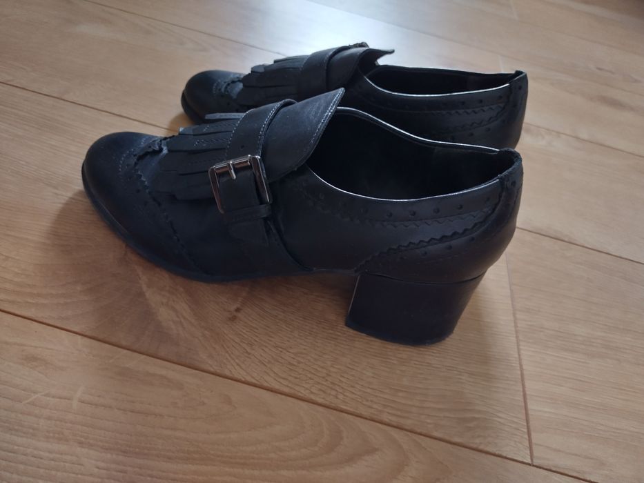 Кожени обувки Geox, естествена кожа