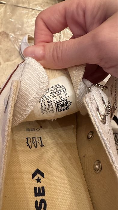 Кеды конверсы Converse 27см унисекс