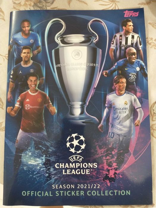 Карти с футболисти на Шампионска лига