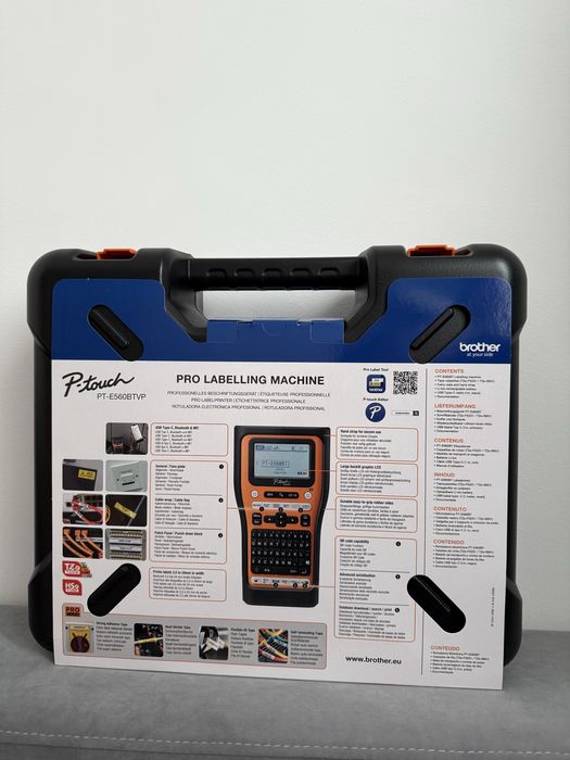 Brother PT-E560BTVP Etichetator Industrial Pro + Factură
