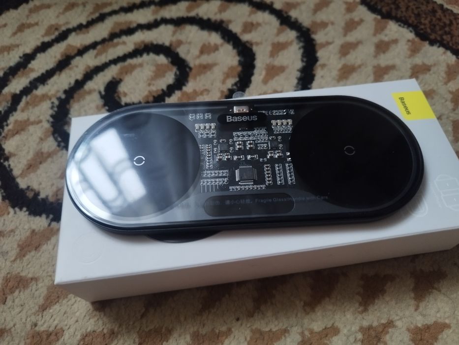 Digital led Display 2in1 Wireless Charger