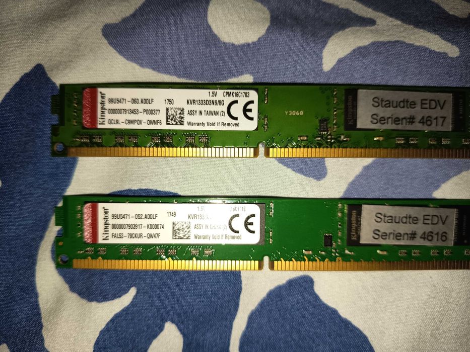 Kit memorii ram de pc, 16gb ddr3 , 8gb + 8gb