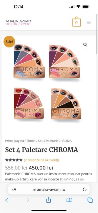 Paletare Make up Chroma