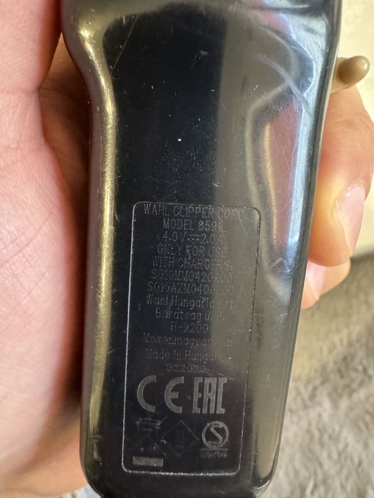 Vand Wahl Cordless Designer 8591 — impecabil, puțin folosit