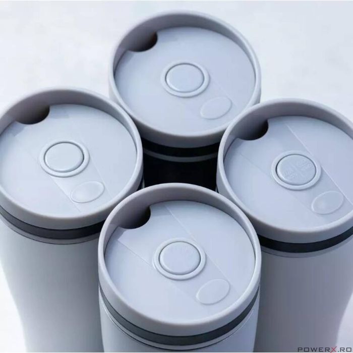 Cana termica, bej, 380ml, termos, inox, Klausberg