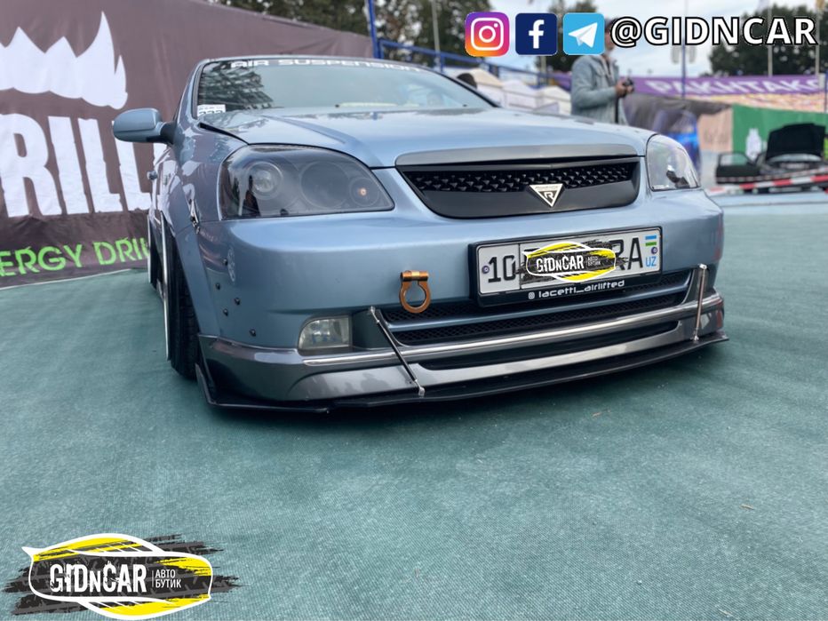 Универсальный Сплитер (обвес) передний бампер