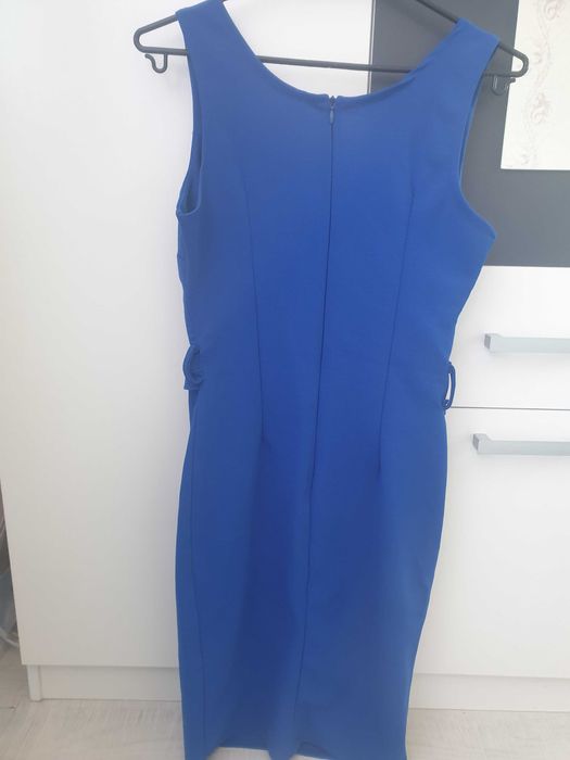 Рокля в син цвят