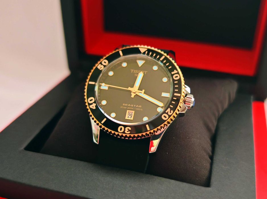 TISSOT SEASTAR 1000 CHRONOGRAPH Automat t-race prc 516 PRC 200 Quickster PR 100 Supersport Tradition CLASSIC DREAM SWISSMATIC watch часовник ЧИСТО НОВ