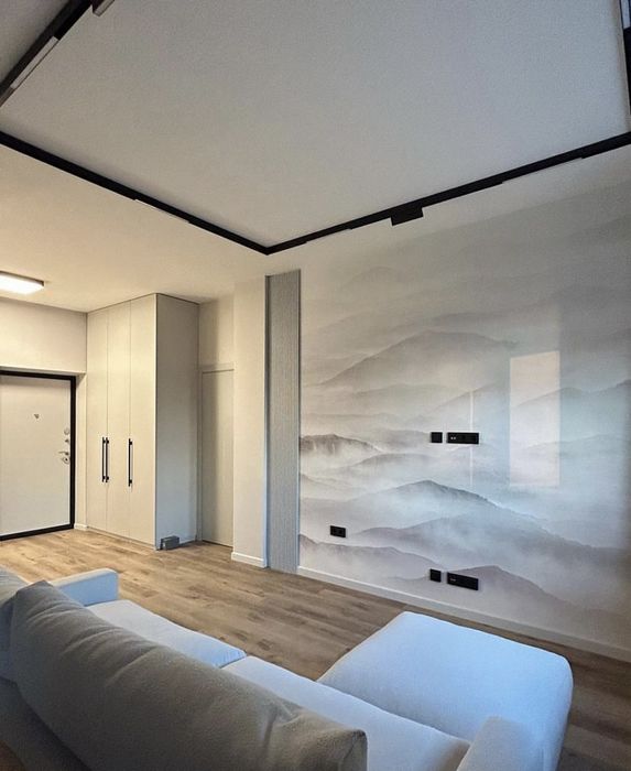 Ремонт квартир декоративная побелка обои закатка ламинат  двери