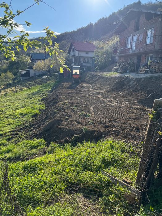 Услуги с мини багер