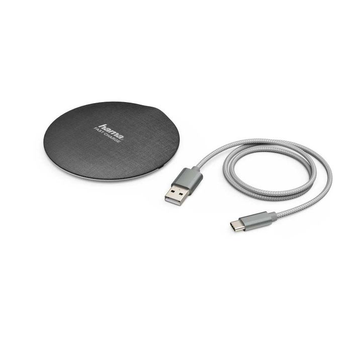 Incarcator Wireless HAMA FC-10 Metal QI Fast Charge 10W Sigilat Nou