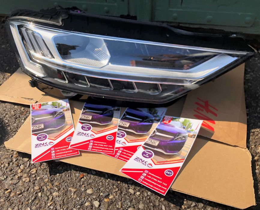 AUDI A8 d5 4n set faruri MATRIX far stanga dreapta kit airbag