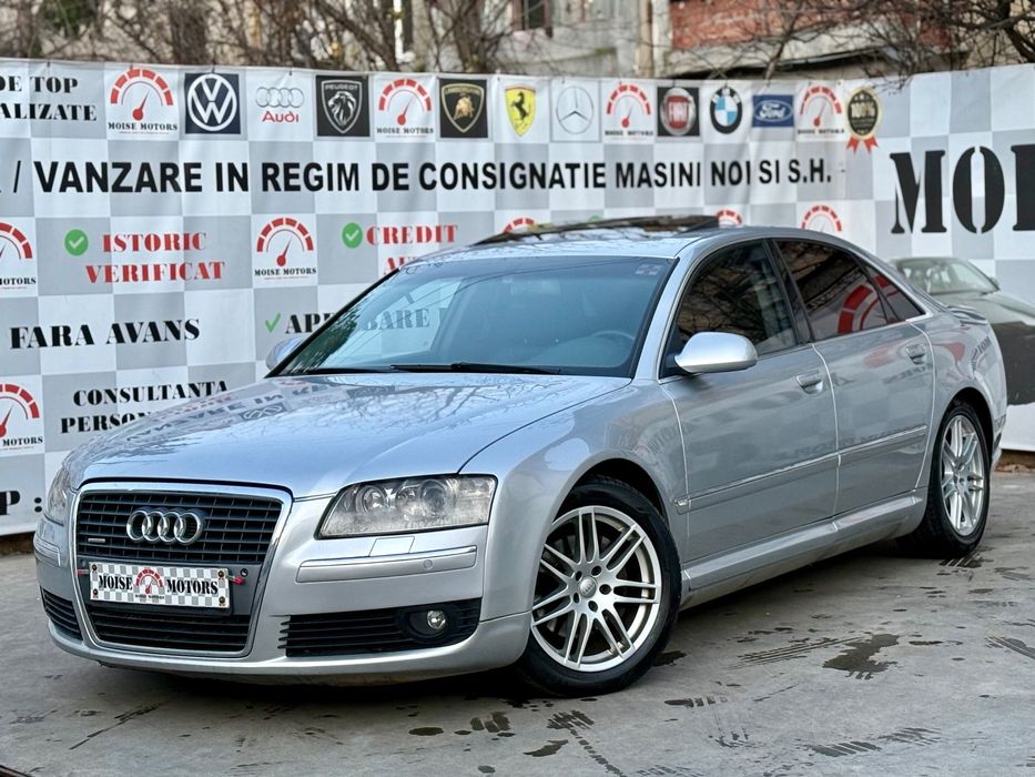 Audi A8 3.0 TDI Quattro 233cp Exclusive Trapa Navi RATE FIXE•LIVRARE