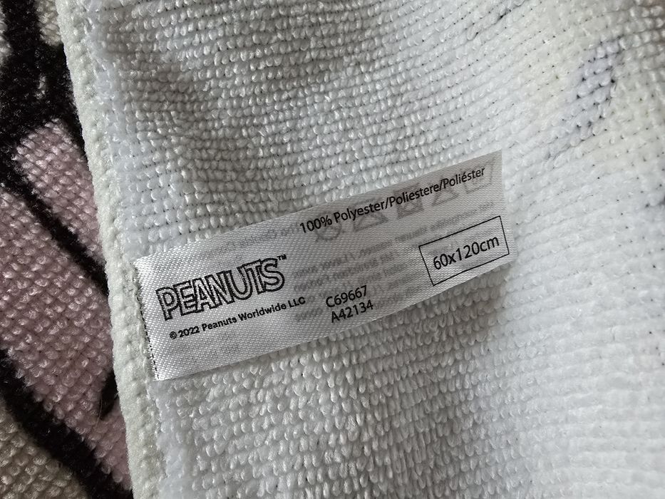 кърпа с качулка Snoopy 60x120cm