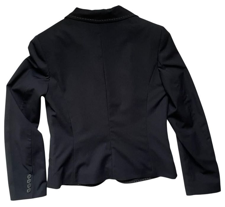 Дамско тъмно синьо сако KENSOL - размер BG 46