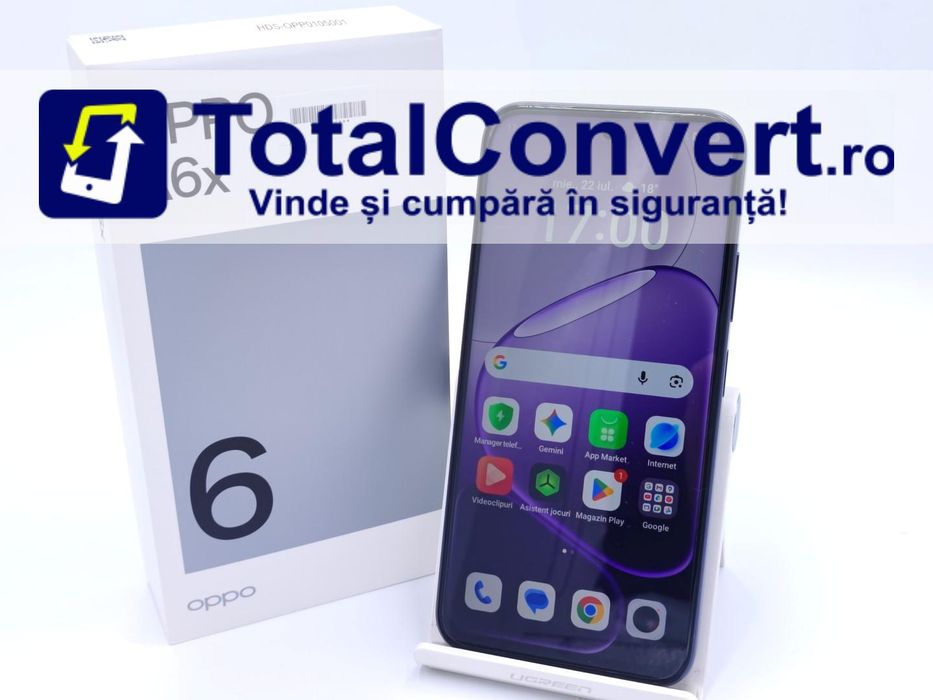 Oppo A6X 128GB 4GB Dual SIM cutie cablu, Garantie 24 luni | #D94632