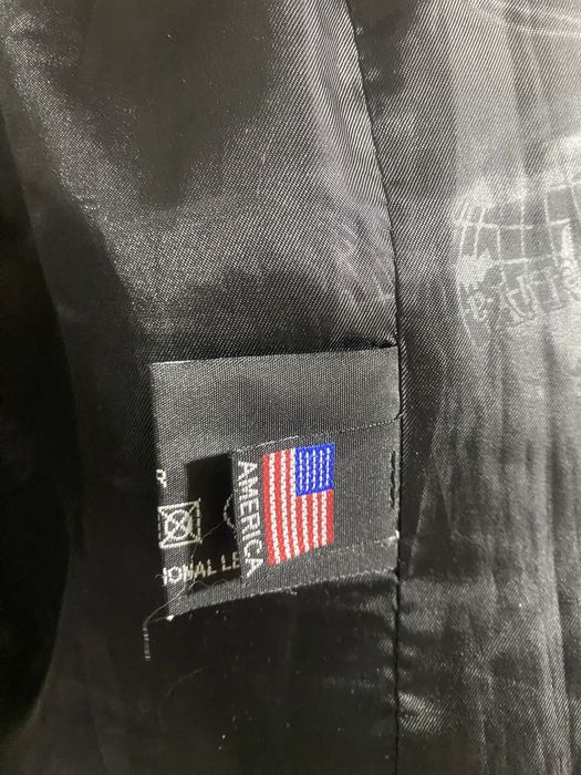 Мужская байкерская кожаная куртка