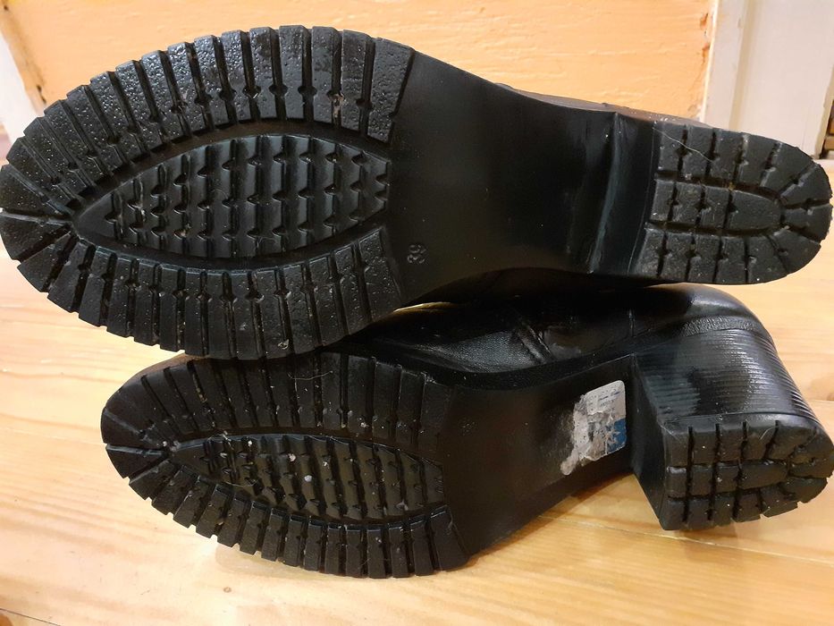 Дамски боти, нови, ест.кожа р-р. 39