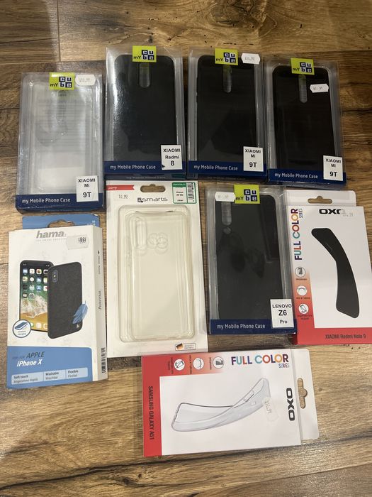 Кейс-ове за различни телефони. Нови и неизползвани!