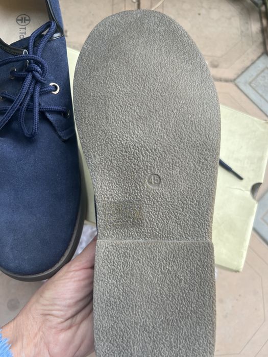 Туфли замшевые новые 45 размер