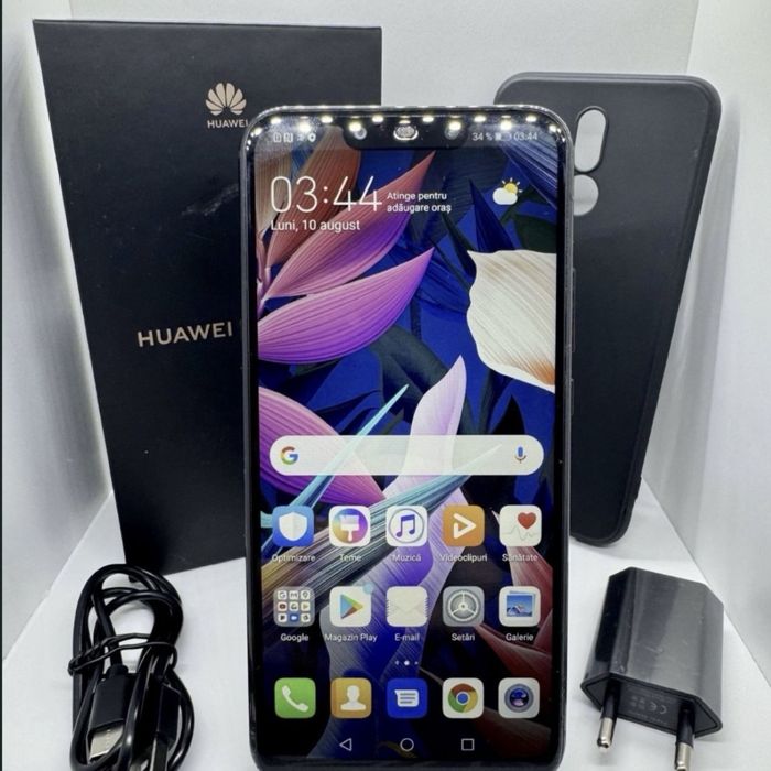 Pachet Huawei Mate 20 Lite FULL BOX - husa si incarcator nou CADOU