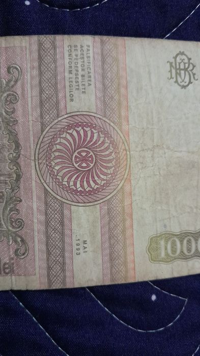 Bancnota veche ediție 1993