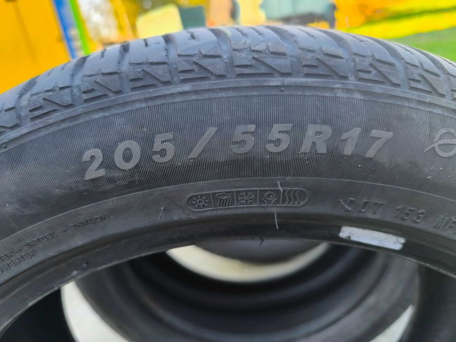 4 бр. Sailun all season 205/55/R17 на един сезон