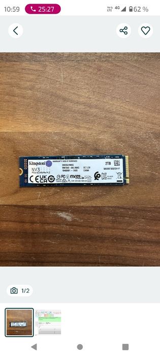 Ssd Kingston 1 tb 2 tb 4tb