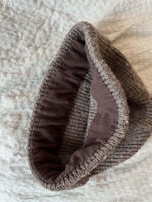 Кафява зимна шапка