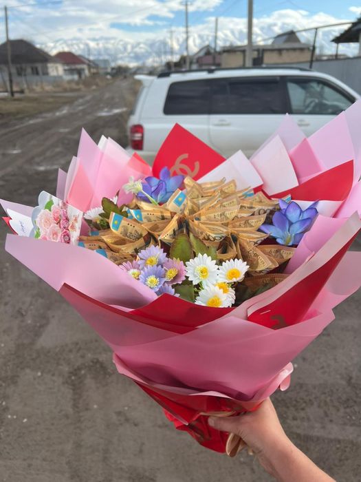Денежные букеты Акша букеті