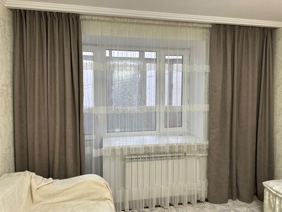Шторы и тюль - комплект