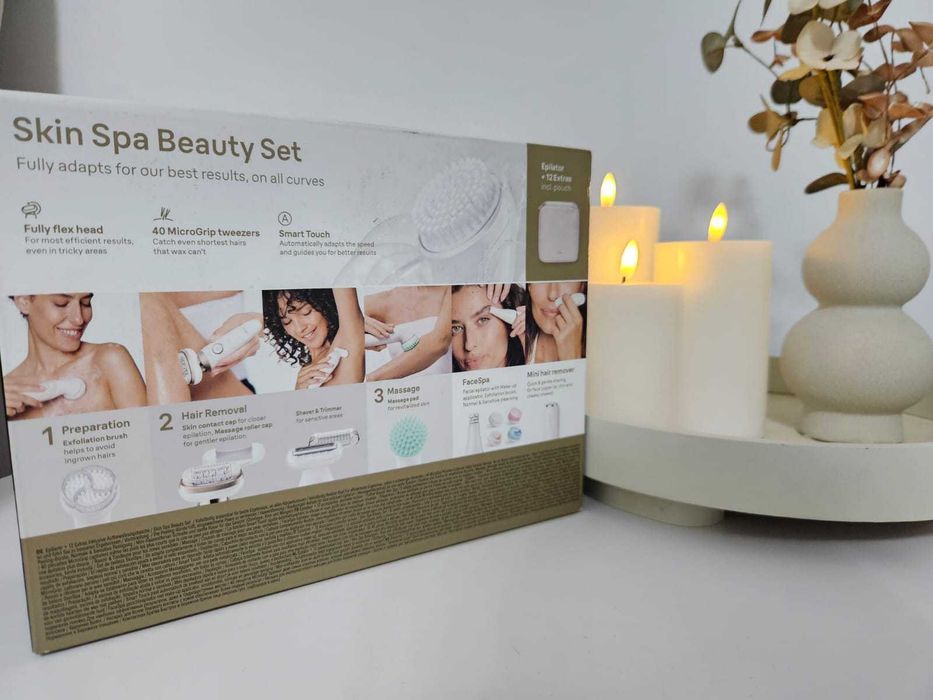 Aparat Braun 360 Silk-épil 9 Flex Skin Spa