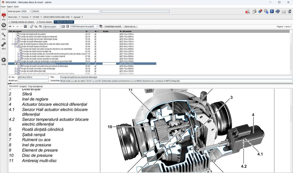 Software Reparații Mercedes WIS - ASRA 2020 / EPC - StarFinder 2023 + SDmedia addon