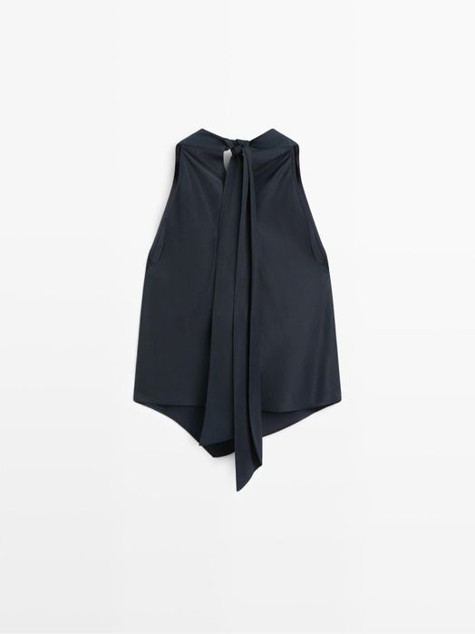 Вечерний топ от Massimo duti, новый с биркой, р-р XS-S