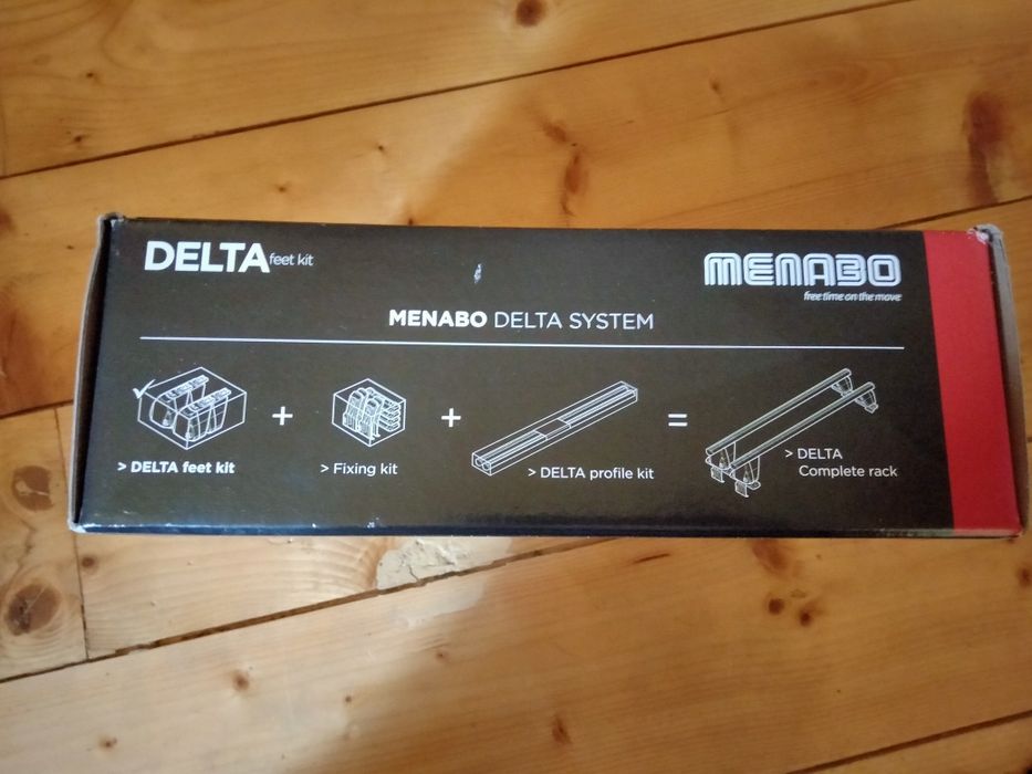 Bare transversale Menabo Delta Silver
