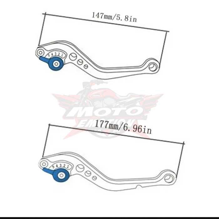 Мото Лостче / Ръчка за Съединител / Спирачка