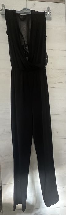 Salopeta neagra cu plasa pe spate, marca Poema