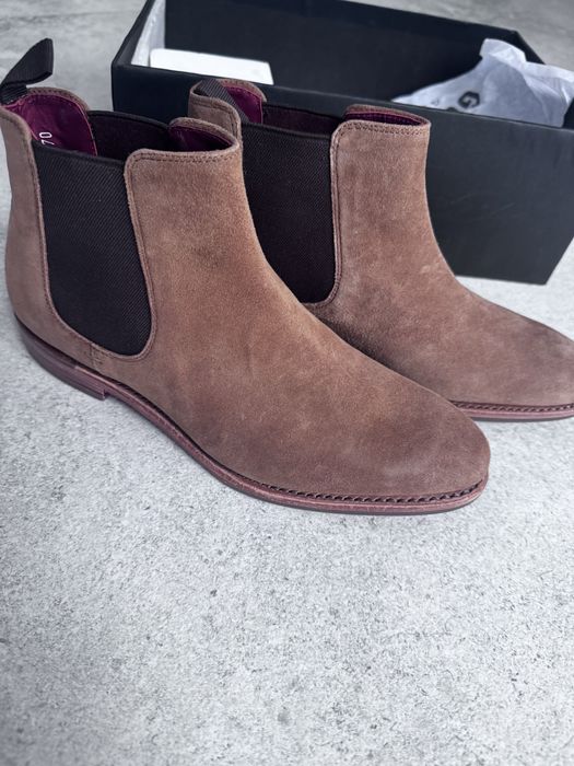 Велурени боти Gordon & Bros (Goodyear Welted)