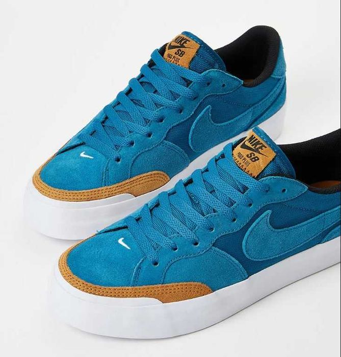 Nike SB Zoom Pogo Plus Premium Skate Shoes Green Abyss EU 40 US 7 Нови