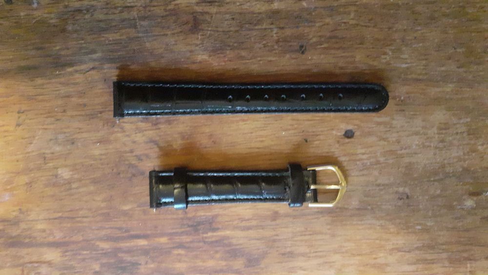 каишка за часовник естествена кожа ретро антикварна