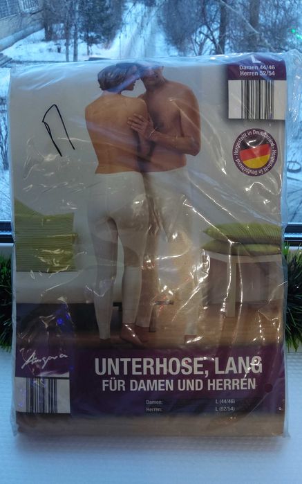 Теплое нижнее белье Ангора, Германия