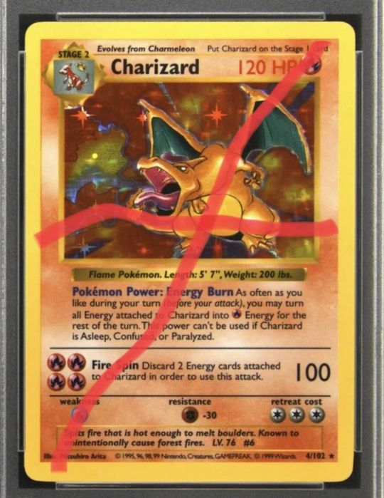 Pokemon Charizard hp120