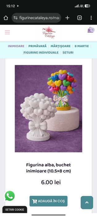 Figurine din ipsos pentru pictat