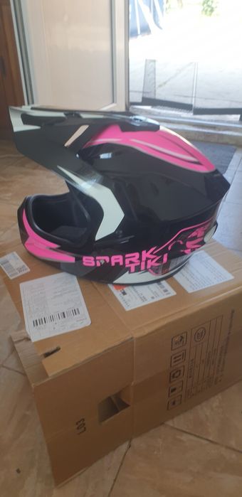 Casca de protectie moto pt adulti