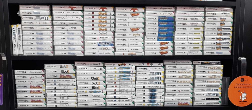Used Products Bucuresti/ Jocuri Nintendo DS, 3DS, WII, WII U/ Garantie